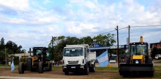 Nuevas maquinarias para continuar mejorando la ciudad