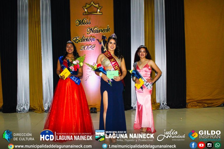 Luz Analia Caballero fue electa Miss Naineck.
