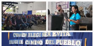 Emotivo acto en conmemoración por los 71 años del fallecimiento de Eva Duarte de Perón