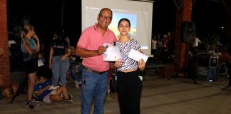 Premiación Concurso Fotografico en la Plaza San Martin