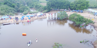 Fue un éxito la primera competencia de kayaks en aguas de El Porteño